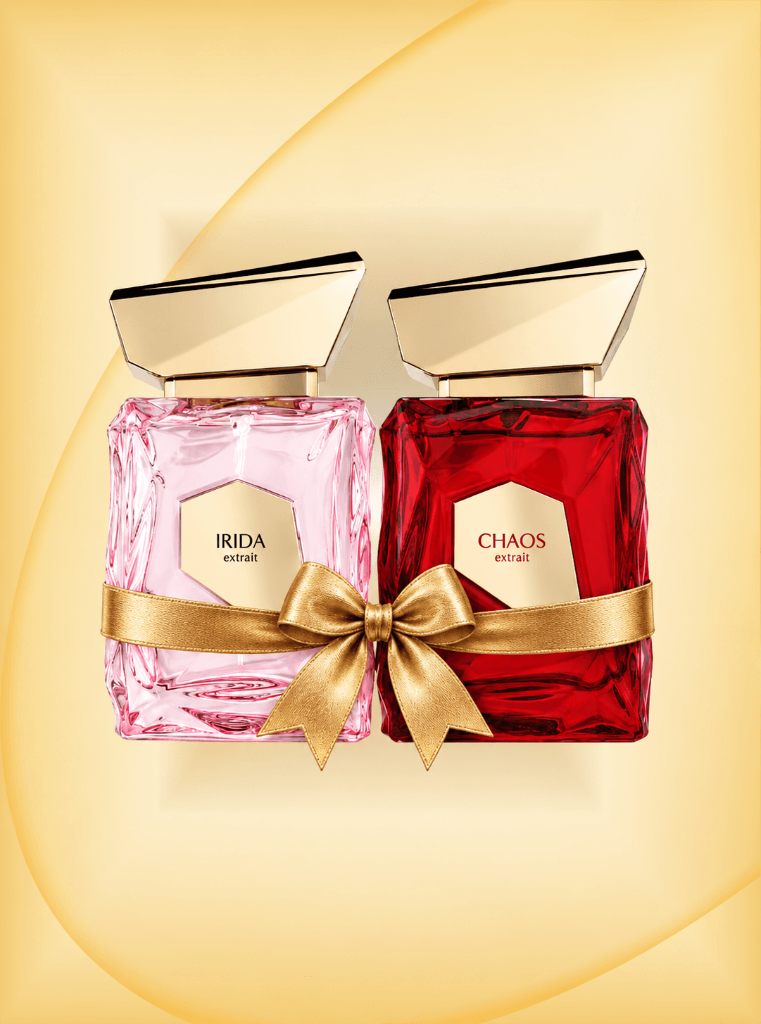 Irida Extrait 100ml & Chaos Extrait 100ml - unisex, men, women luxury perfume bottle - view 1