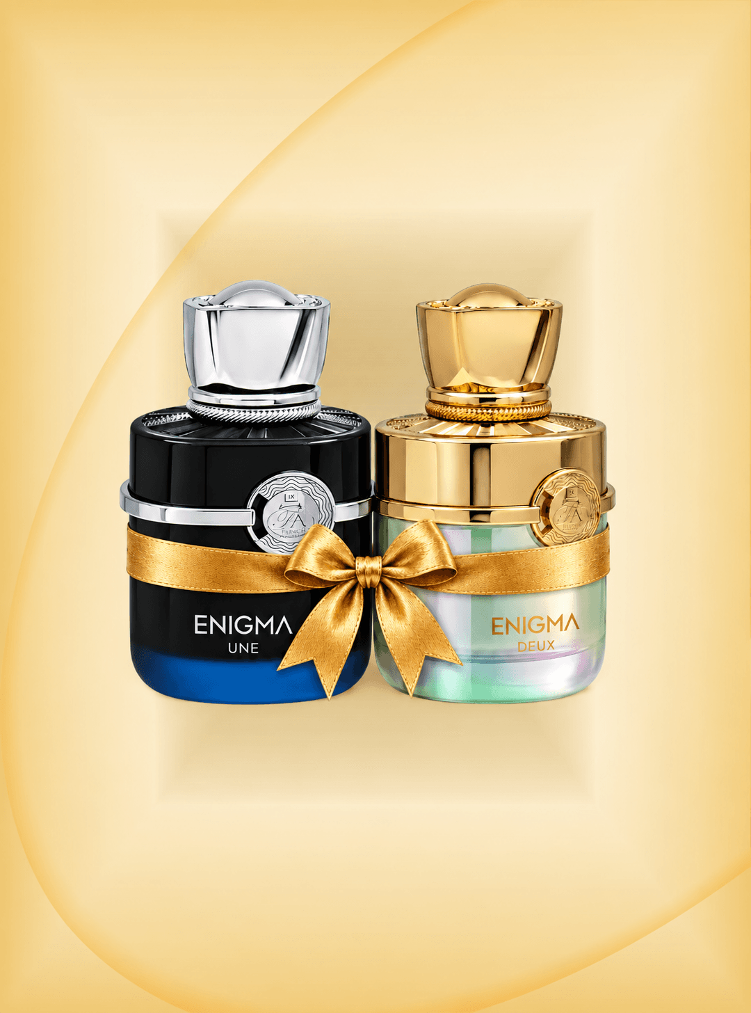 Enigma Une 100ml & Enigma Deux 100ml - unisex, men, women luxury perfume bottle - view 1