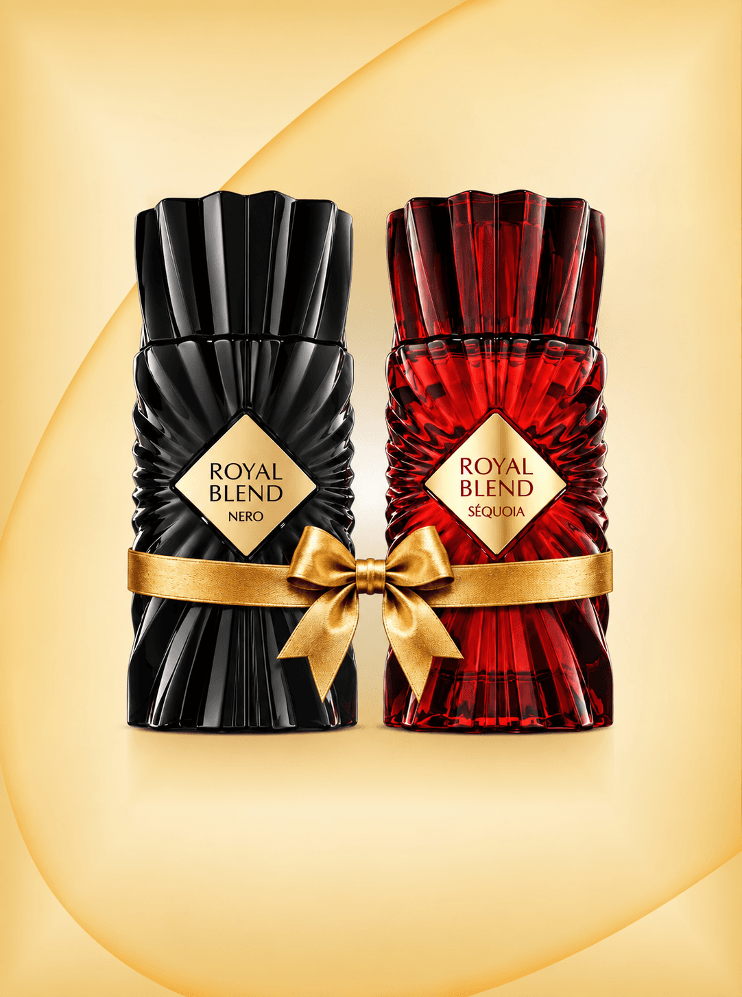 Royal Blend Nero 100ml & Royal Blend Sequoia 100ml - unisex, men, women luxury perfume bottle - view 1