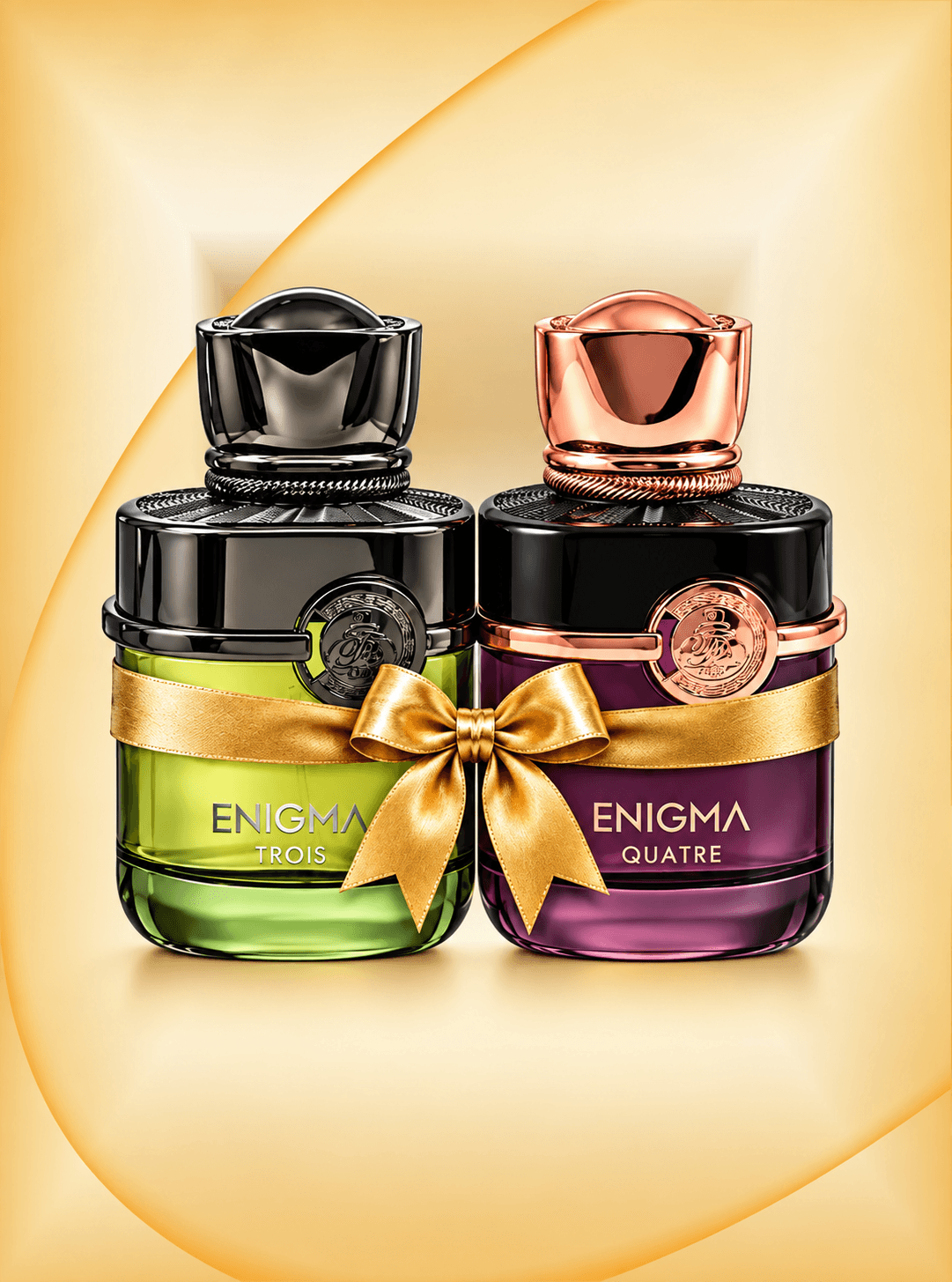 Enigma Trois 100ml & Enigma Quattre 100ml - unisex, men, women luxury perfume bottle - view 1