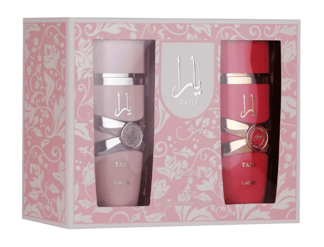 Gift Set Yara 5th Anniversary Edition - 2Pc - women luxury perfume bottle - view 1