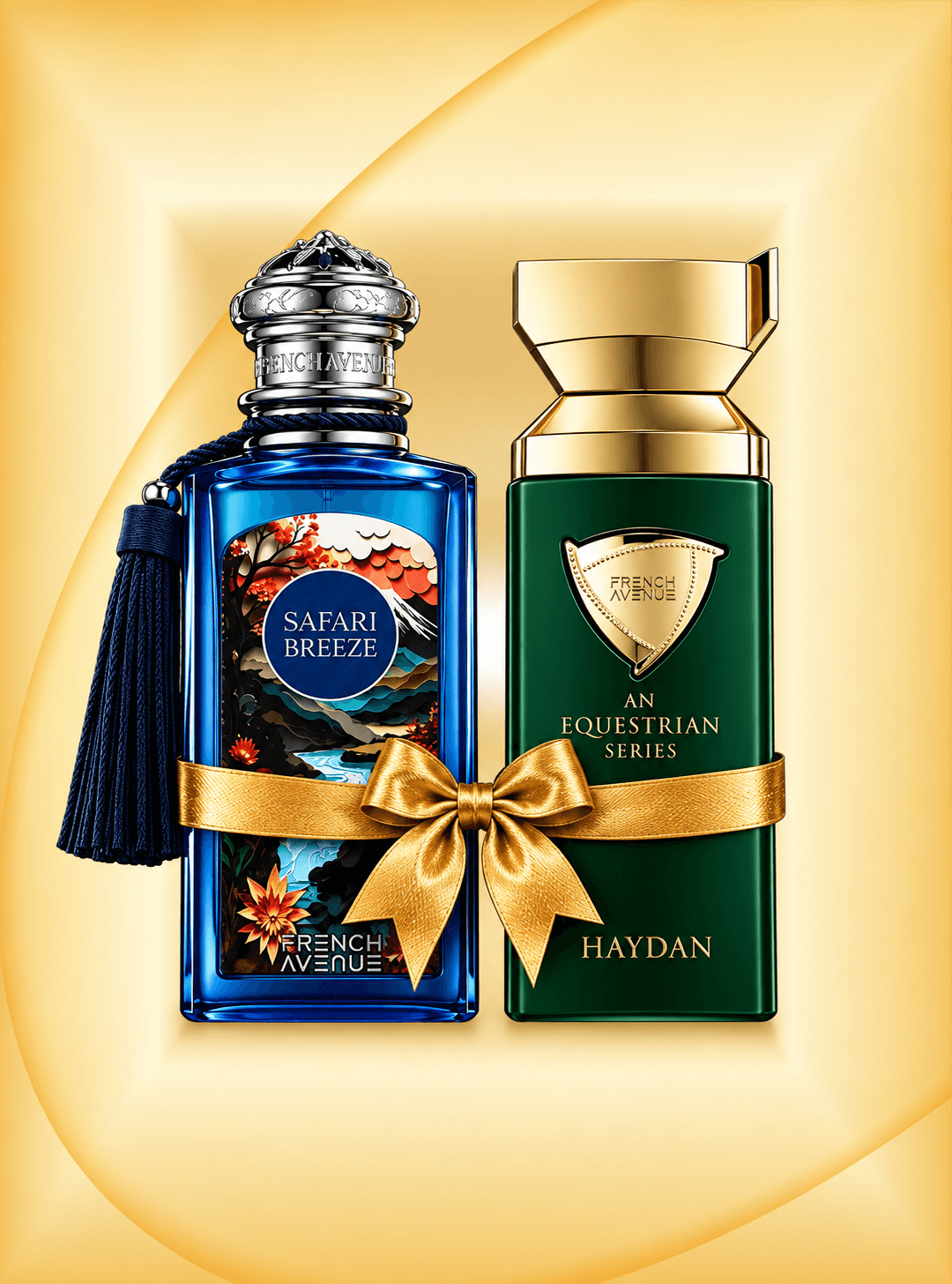 Safari Breeze 100ml & An Equestrian Series Haydan 100ml - unisex, men, women luxury perfume bottle - view 1