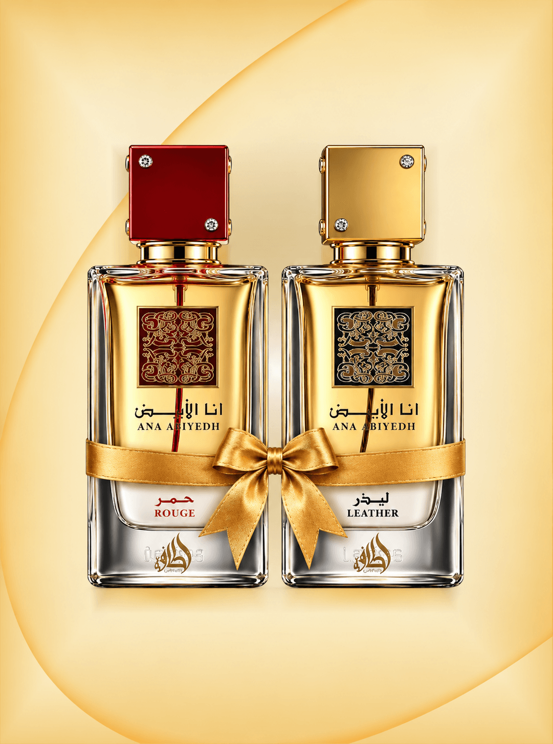 Ana Abiyedh Rouge 60ml & Ana Abiyedh Leather 60ml - unisex, men, women luxury perfume bottle - view 1