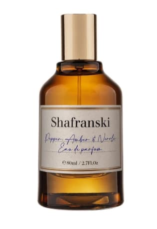 Shafranski pepper amber and neroli 80ml - unisex, men, women luxury perfume bottle - view 1