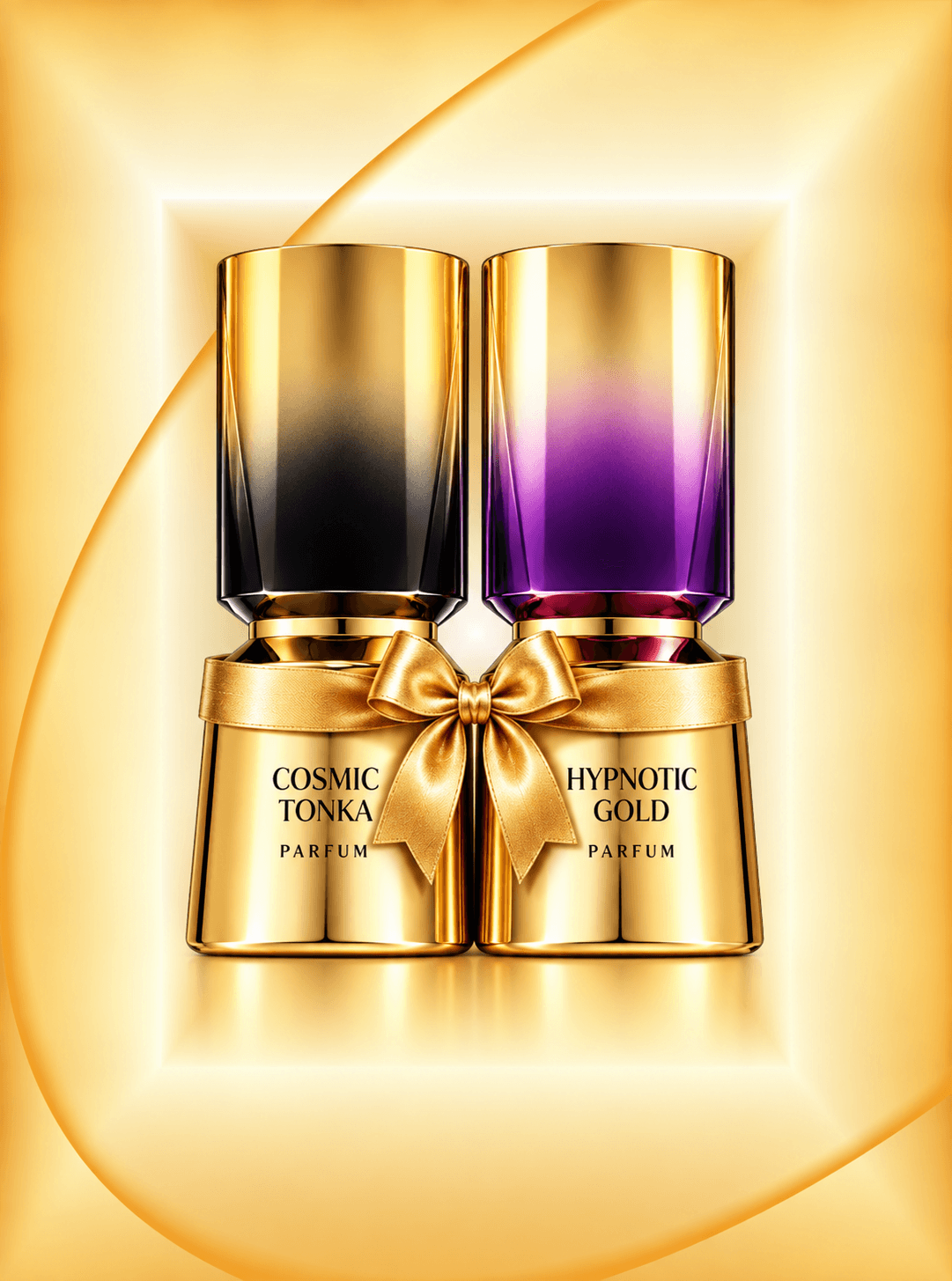Cosmic Tonka 100ml & Hypnotic Gold 100ml - men, unisex, women luxury perfume bottle - view 1